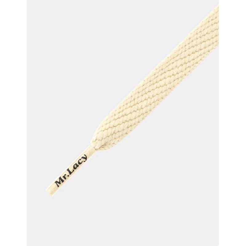 Mr. Lacy Flatties Laces – Cream