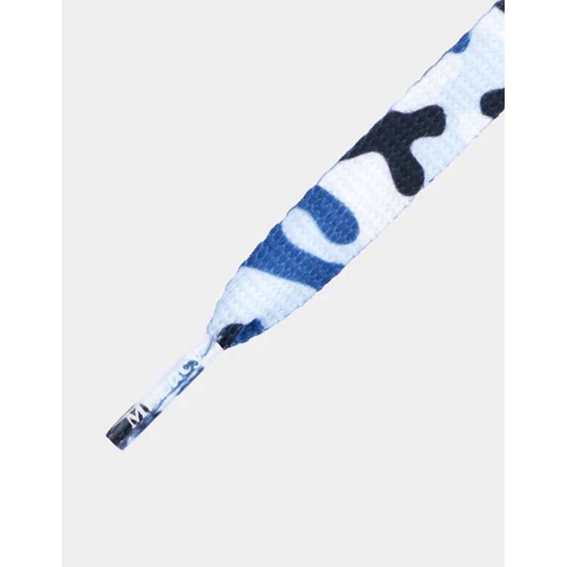 Mr. Lacy Printies Laces – Camo Blue