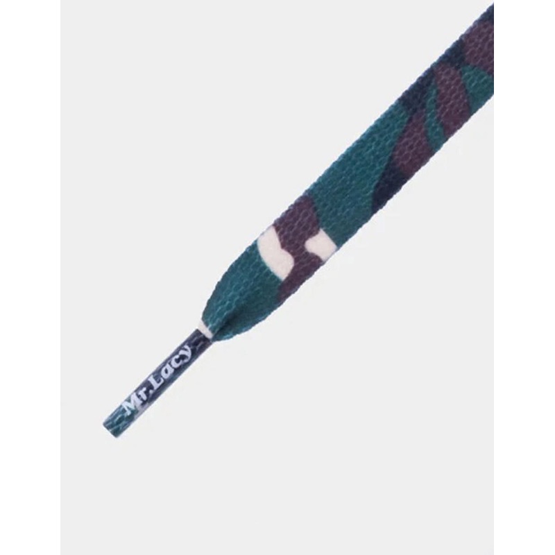Mr. Lacy Printies Laces – Camo Green