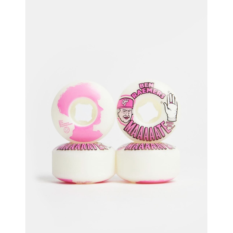 OJ Raemers Foundation Original EZ Edge 99a Skateboard Wheels – 54mm
