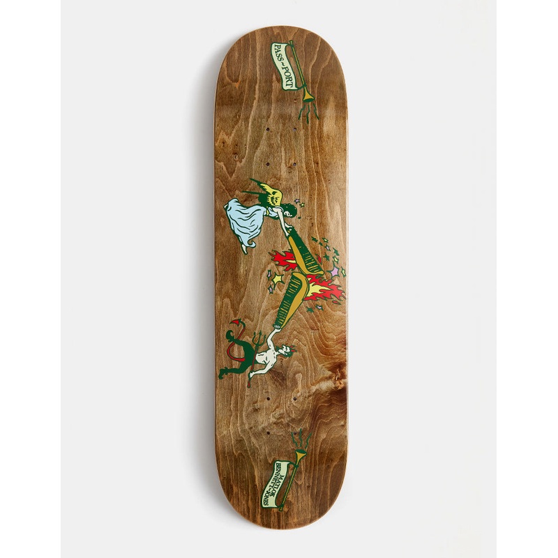Pass Port Matlok Angel vs Devil Skateboard Deck – 8.125″