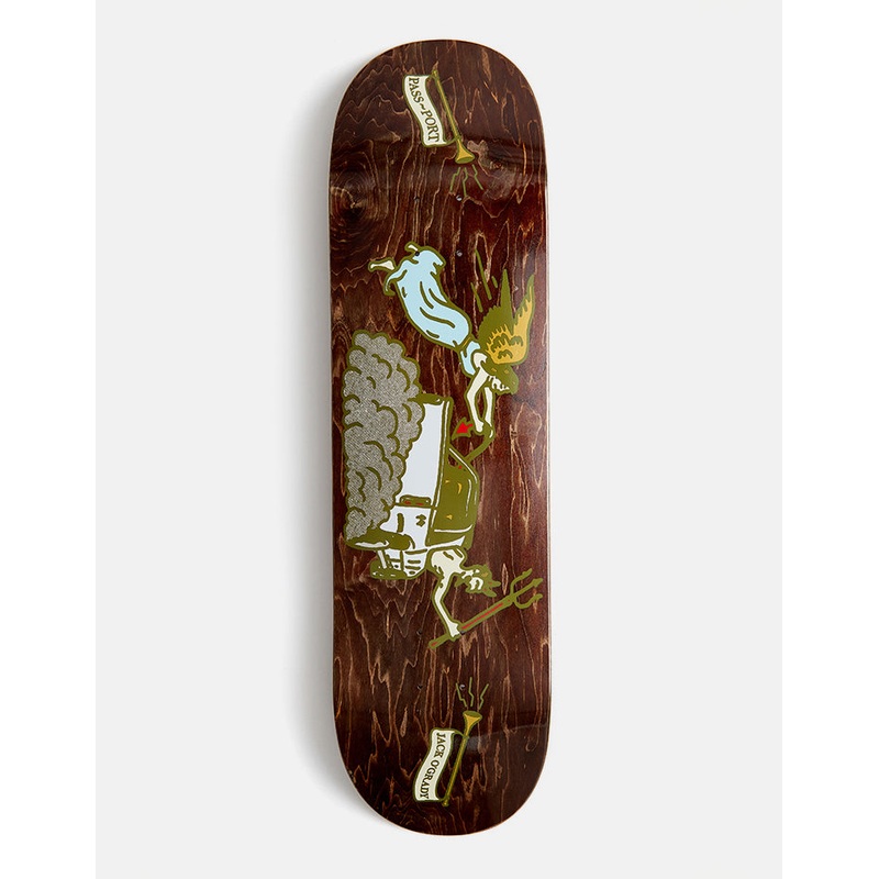 Pass Port O’Grady Angel vs Devil Skateboard Deck – 8.5″