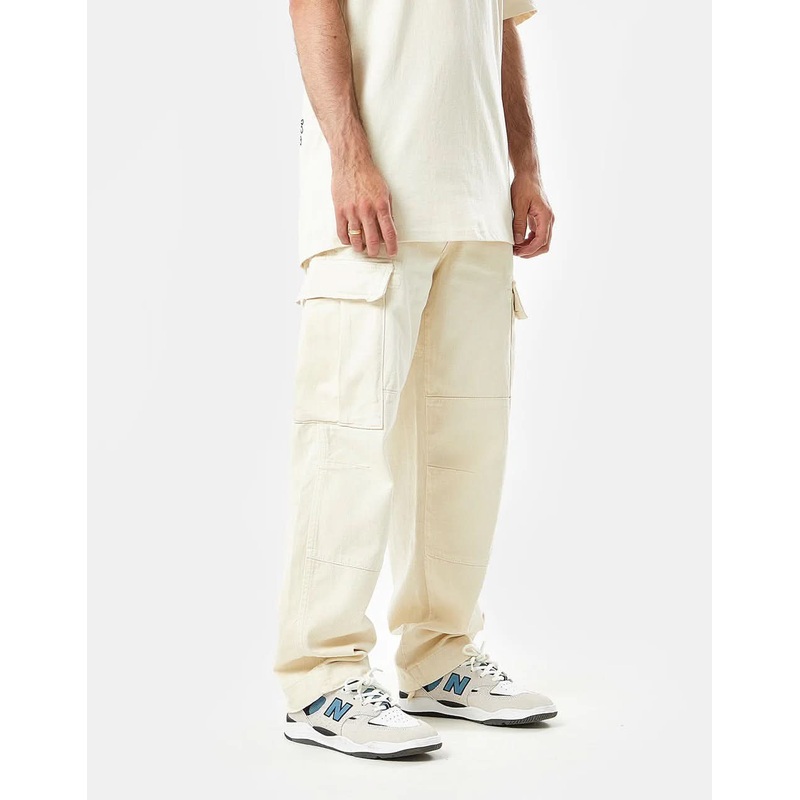 Route One Classic Cargo Pants – Stone