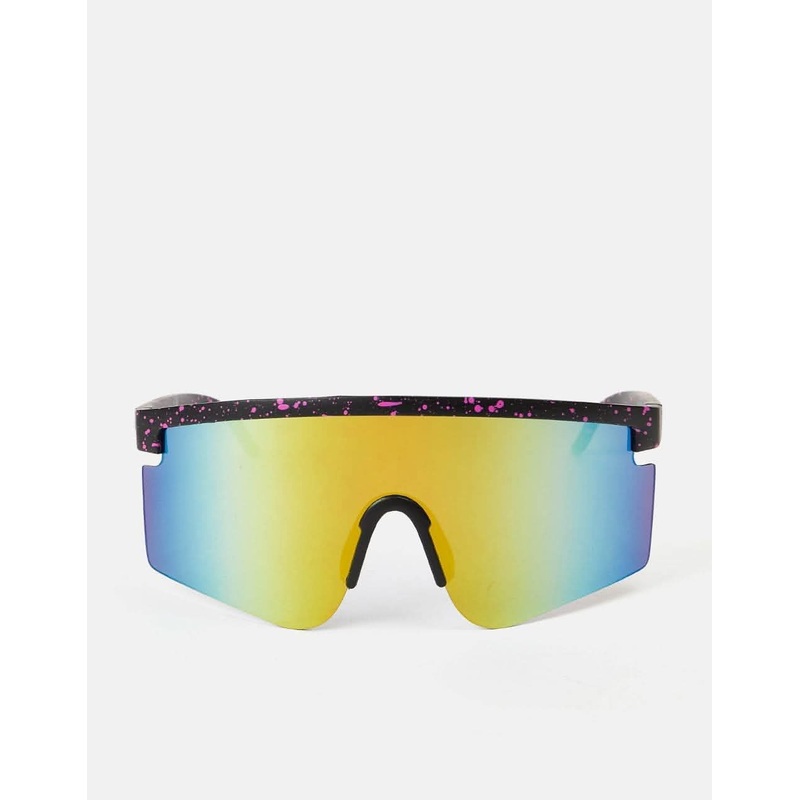 Route One Eastbound Sunglasses – Pink/Coloured Mirror