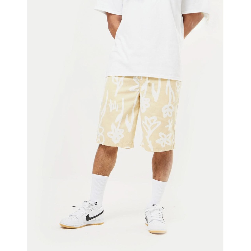 Route One Organic Beach Shorts – Wildflower Stone