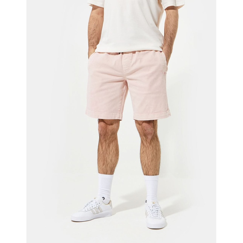 Route One Strike Wash Volley Shorts – Vintage Pink