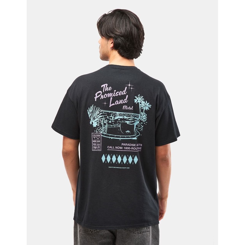 Route One The Promised Land T-Shirt – Black