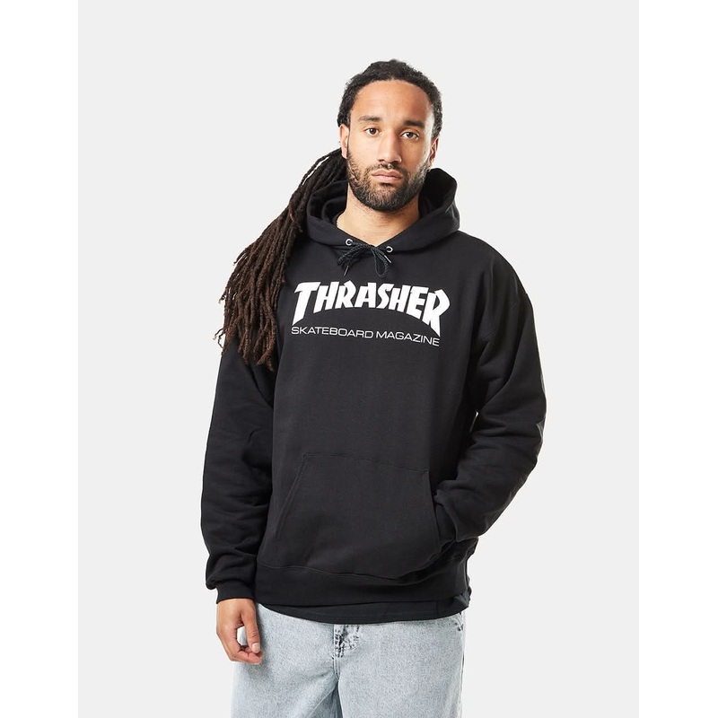 Thrasher Skate Mag Pullover Hoodie – Black