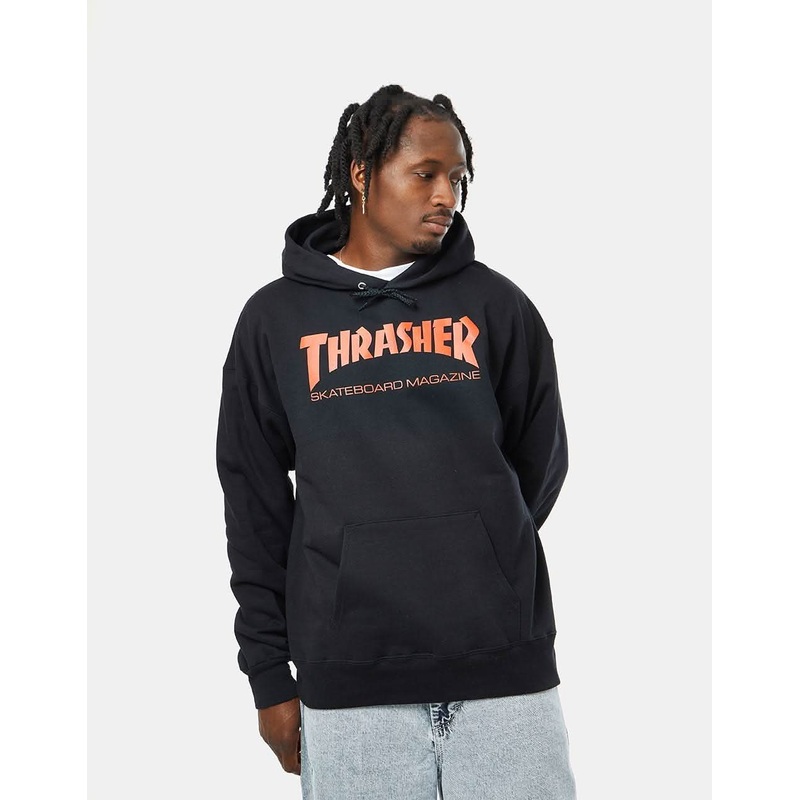 Thrasher Skate Mag Pullover Hoodie – Black/Red