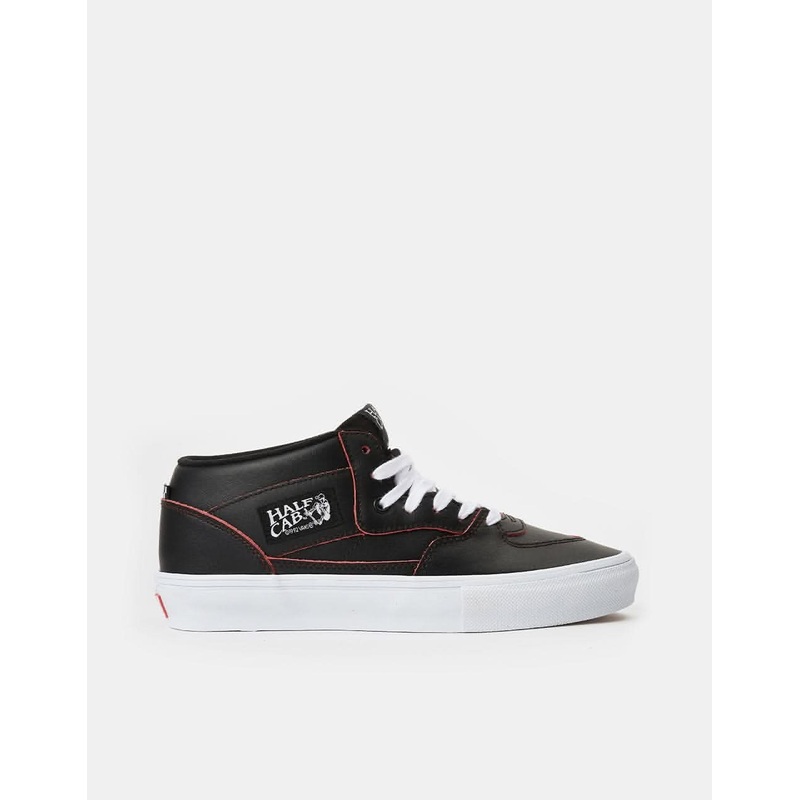 Vans Skate Half Cab R1 UK Exclusive Skate Shoes – (Wearaway) Black/White