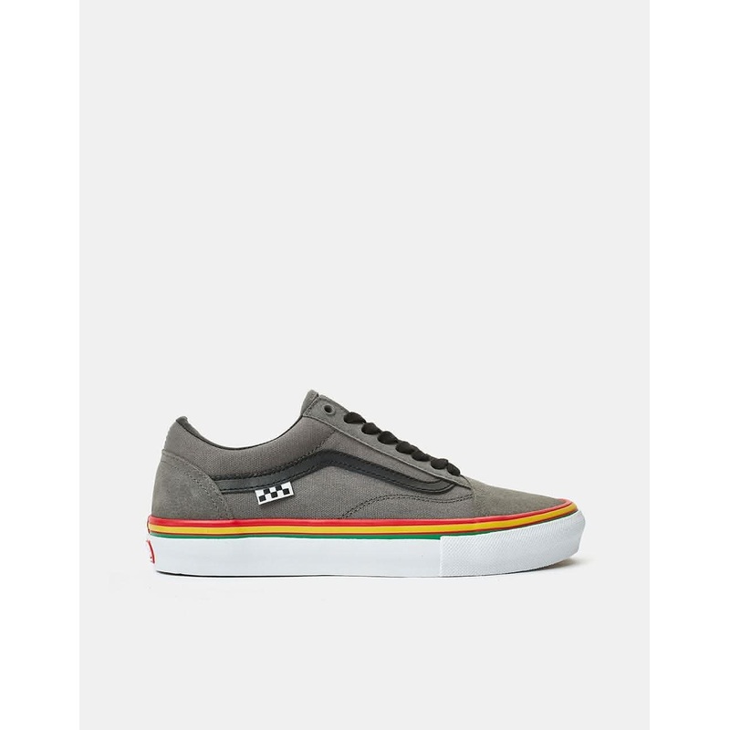 Vans Skate Old Skool Shoes – (Rasta) Grey