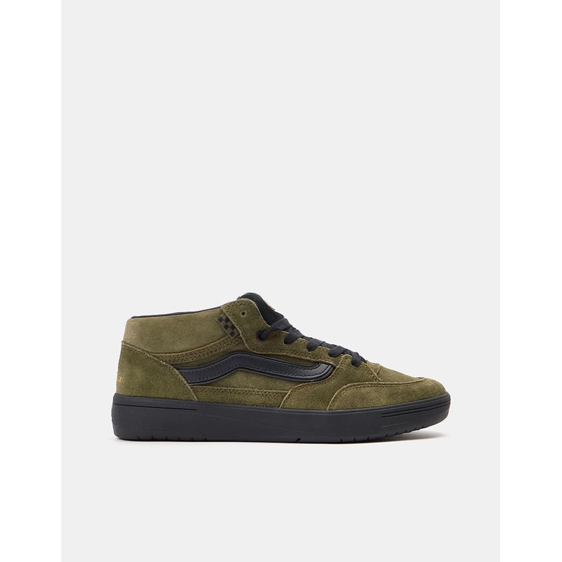 Vans Zahba Mid Skate Shoes – (Beatrice Domond) Dark Olive