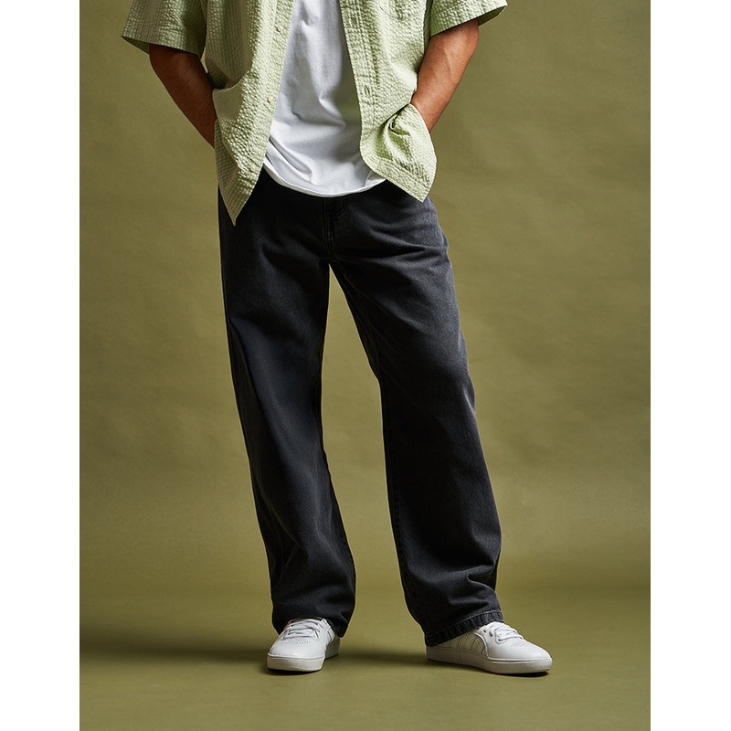 Carhartt WIP Landon Pant – Black (Heavy Stone Wash)