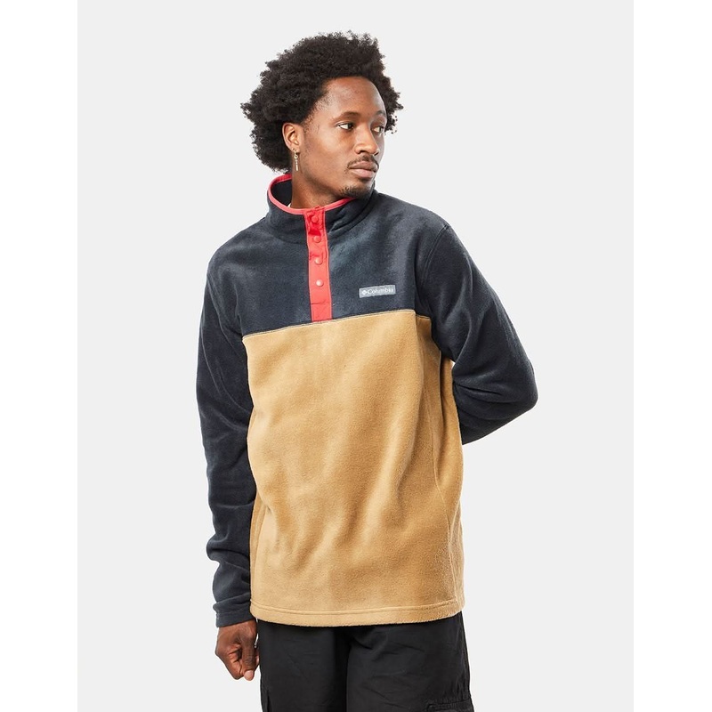 Columbia Steens Mountain Half Snap Fleece – Delta/Black/Mountain Red