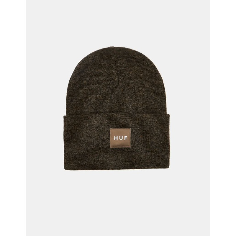 HUF Melange Box Logo Beanie – Bison