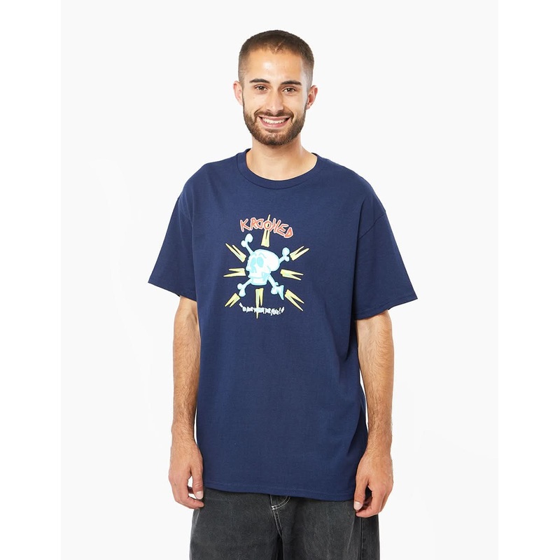 Krooked Style T-Shirt – Navy/Multi