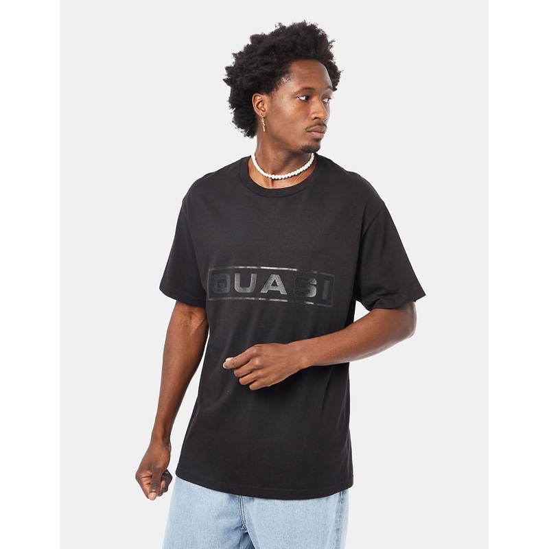 Quasi Bar Logo T-Shirt – Black