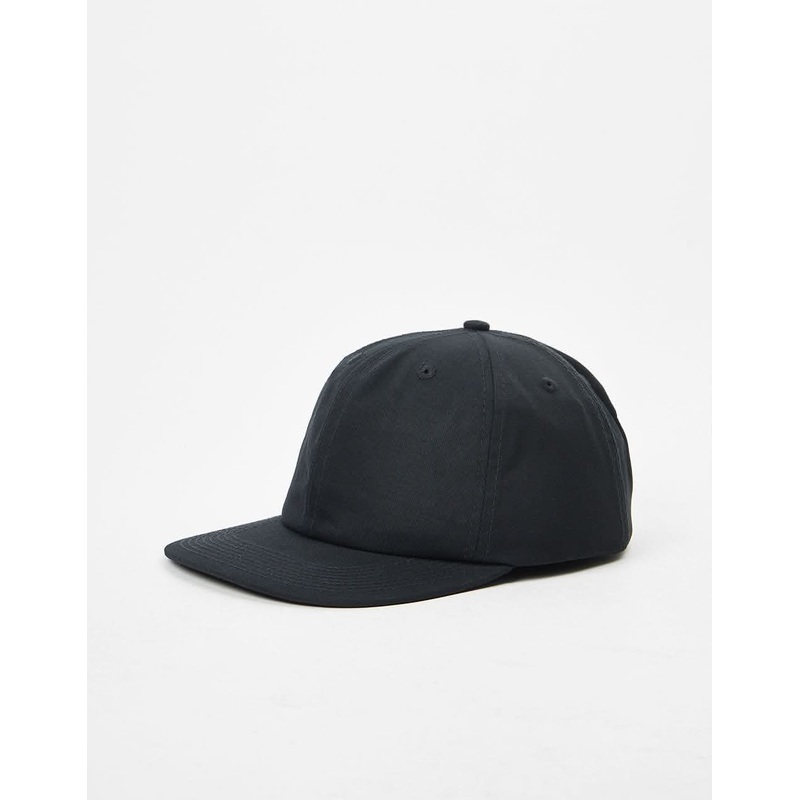 Route One 6 Panel (Unstructured) Cap – Black