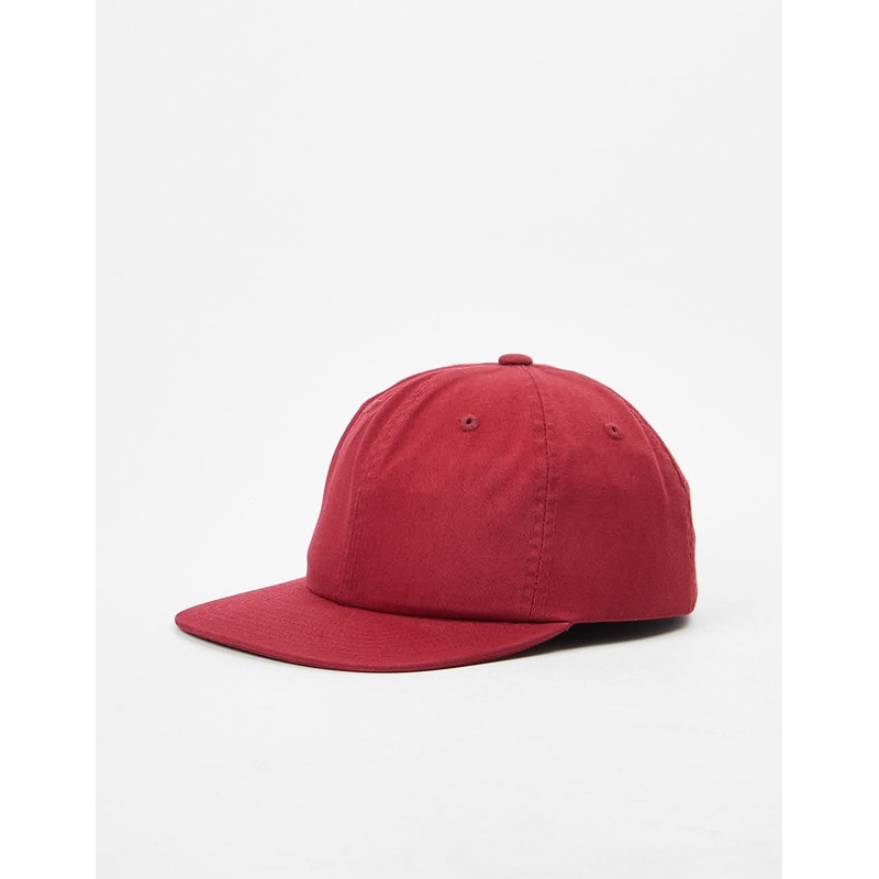 Route One 6 Panel (Unstructured) Cap – Burgundy