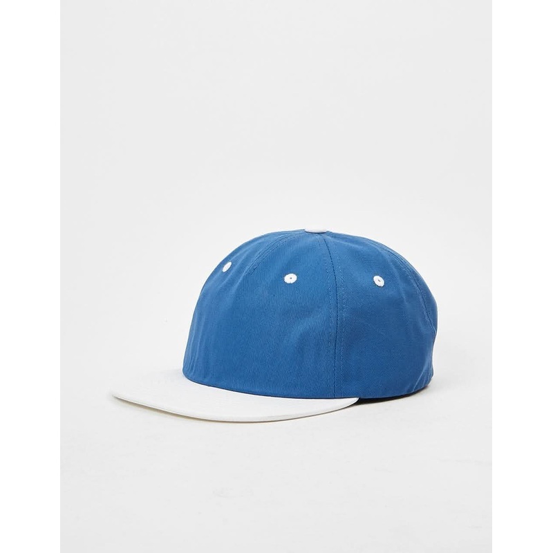 Route One Unstructured Snapback Cap – Air Force Blue/Natural