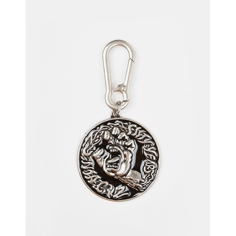 Santa Cruz Screaming 50 Keychain – Antique Nickel