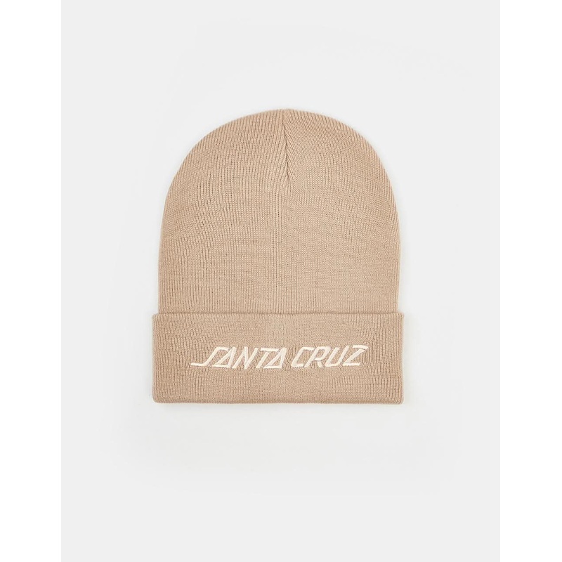 Santa Cruz Tonal Strip Beanie – Oat