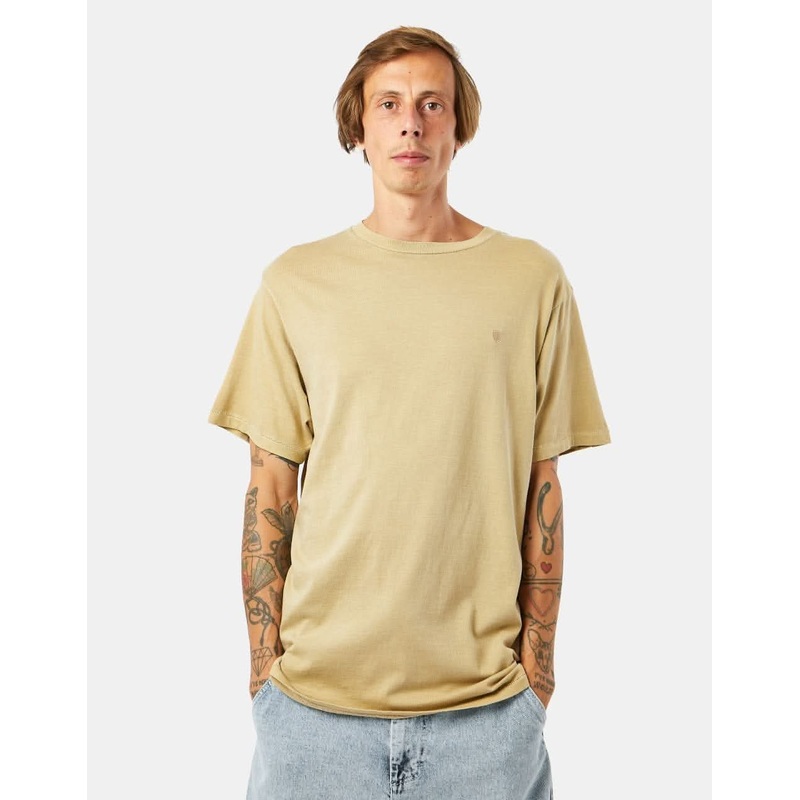 Brixton Vintage Reserve T-Shirt – Sand Vintage Wash