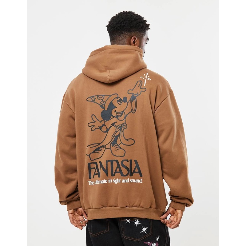 Butter Goods x Disney Sight And Sound Pullover Hoodie – Brown