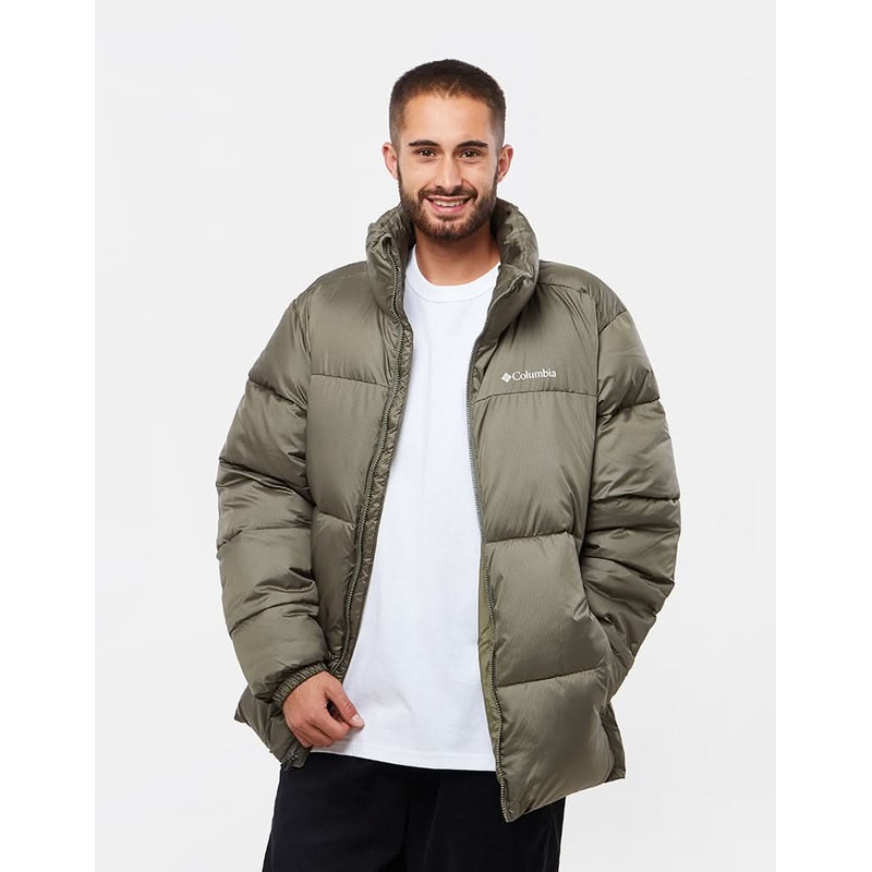 Columbia Puffect II Jacket – Stone Green
