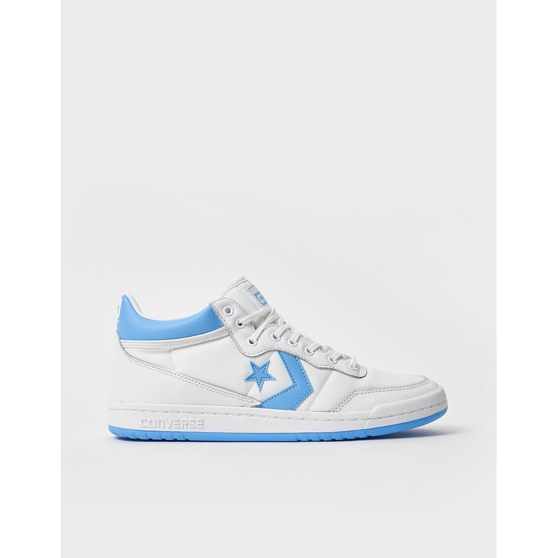 Converse Fastbreak Pro Skate Shoes – White/Lt. Blue/White