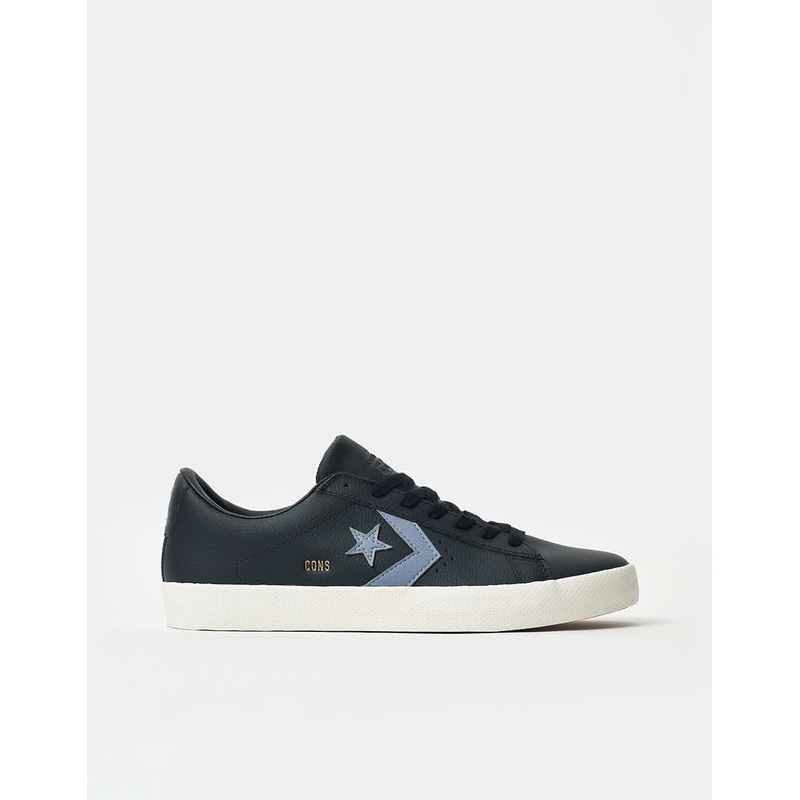 Converse PL Vulc Pro Skate Shoes – Black/Lunar Grey/Egret