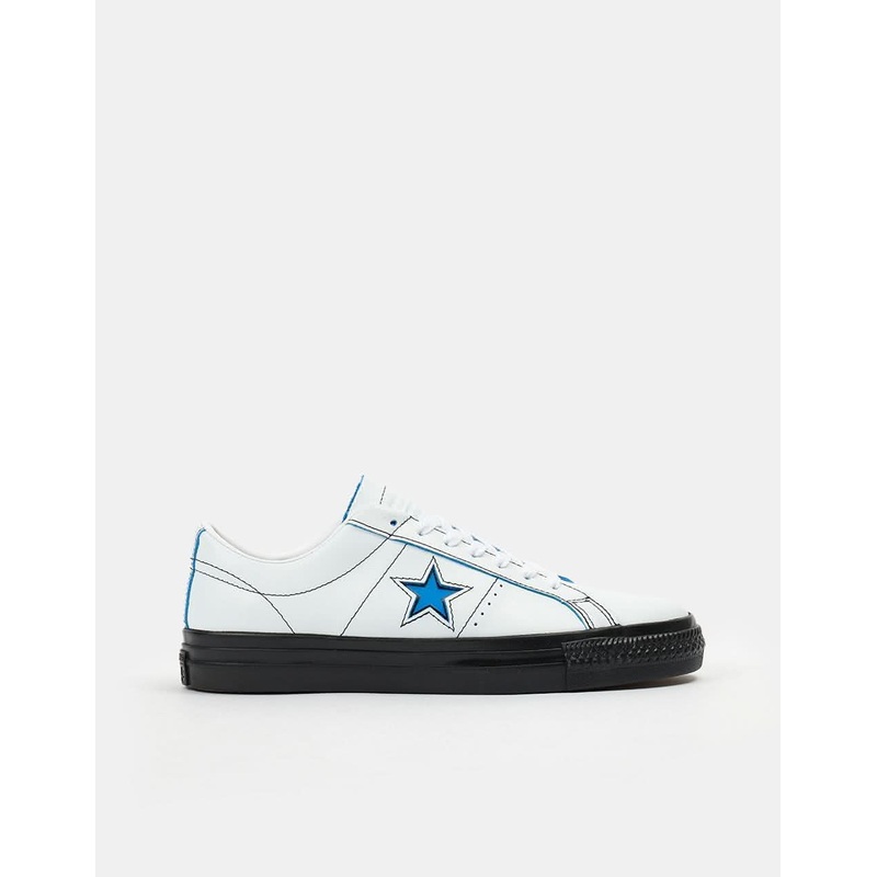 Converse x Eddie Cernicky One Star Pro Ox Skate Shoes – White/Black/Kinetic Blue