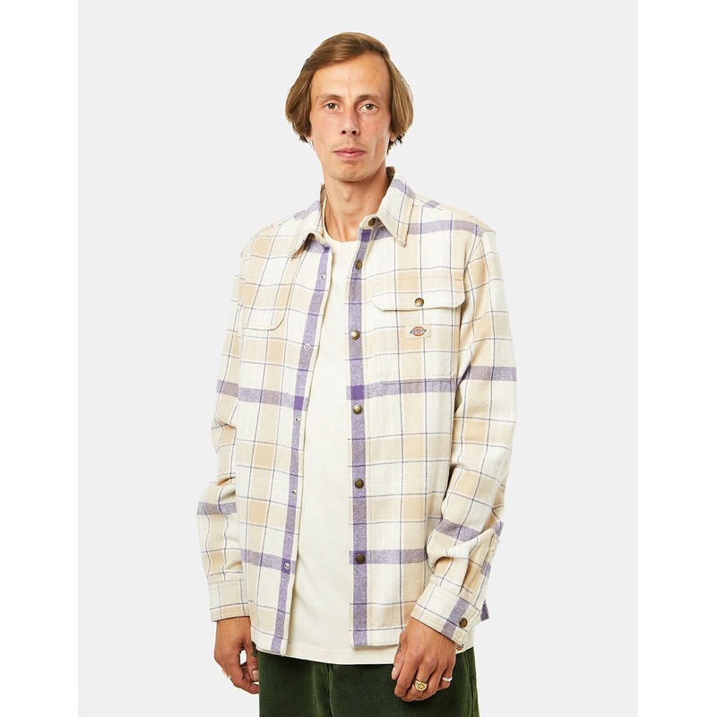 Dickies Nimmons L/S Shirt – Nimmons Check Light