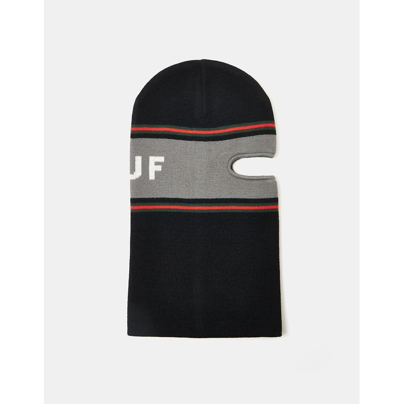 HUF Mutli Rib Balaclava – Black