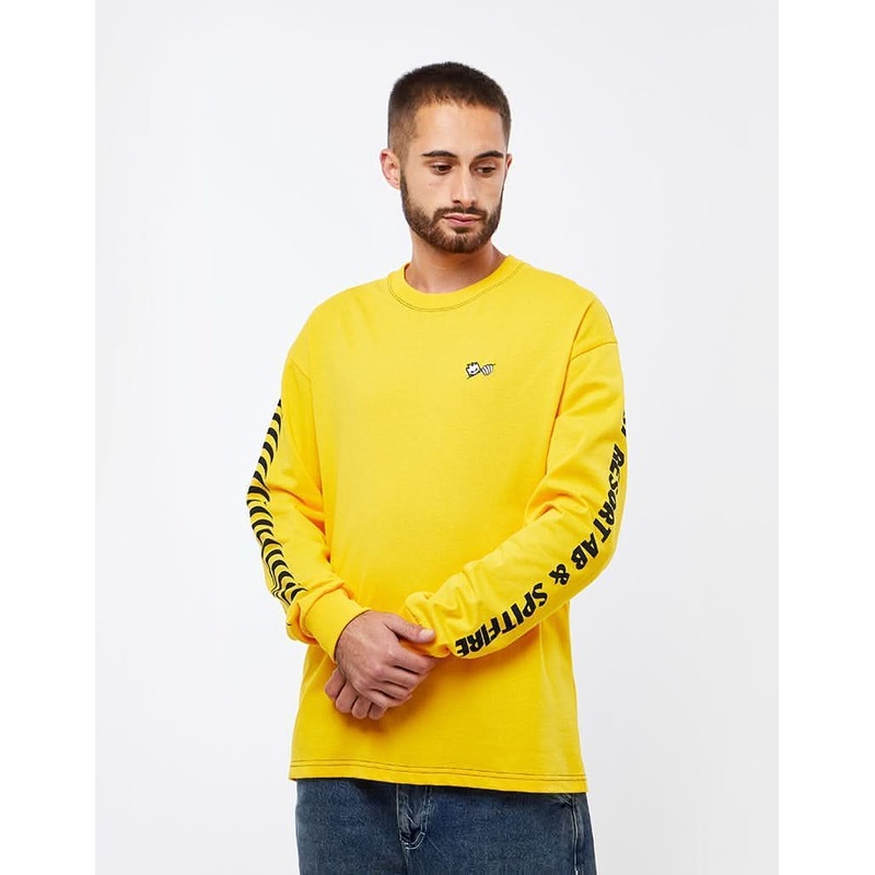 Last Resort AB x Spitfire L/S T-Shirt – Yellow
