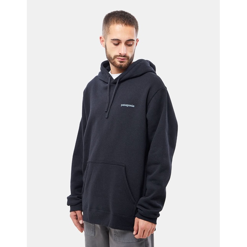 Patagonia Fitz Roy Icon Uprisal Pullover Hoodie – Ink Black