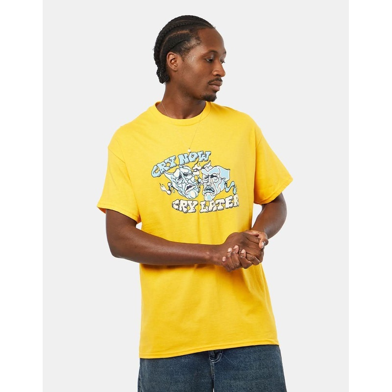 Playdude Cry Now T-Shirt – Gold