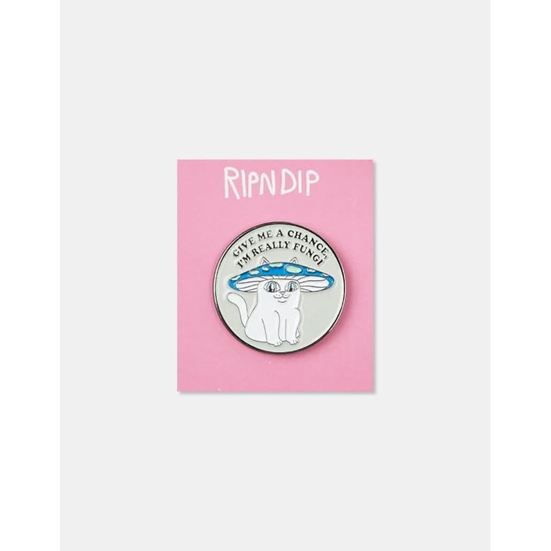 RIPNDIP Shroom Cat Pin – Multi