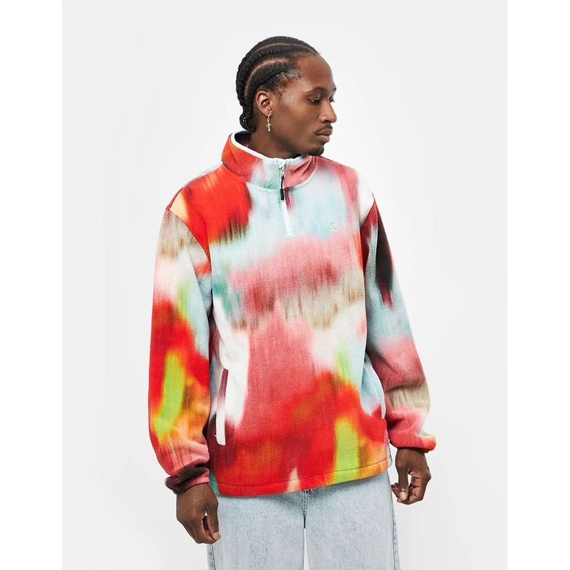 Route One 1/4 Zip Nevada Fleece – Multi