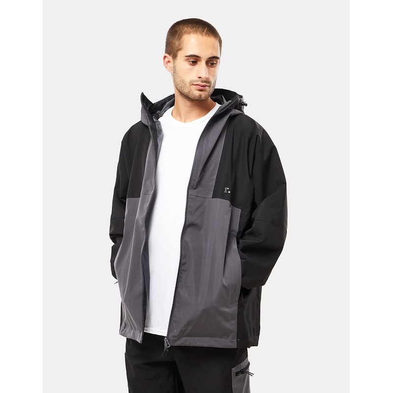 Route One Explorer Jacket – Black/Charcoal