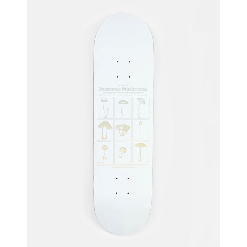 Route One Poisonous Mushrooms Skateboard Deck – 8.5″