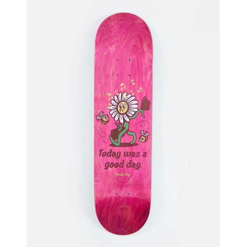Route One Today Was a Good Day Skateboard Deck – 8.125″
