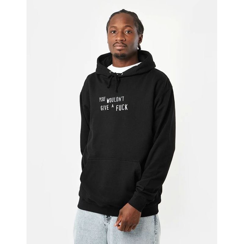 Route One You Wouldnt Pullover Hoodie – Black