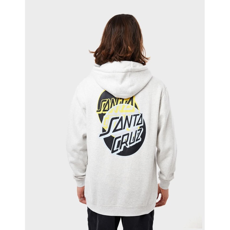 Santa Cruz Dissect Dot Pullover Hoodie – Athletic Heather