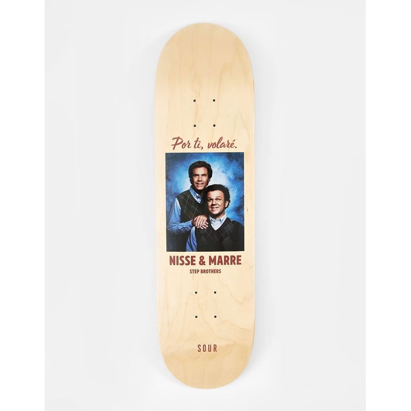 Sour Nisse & Marre Stepbrothers S2 Skateboard Deck – 8.5″