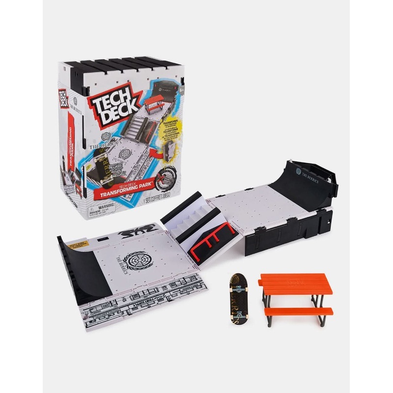 Tech Deck Fingerboard The Berrics Transforming Skatepark