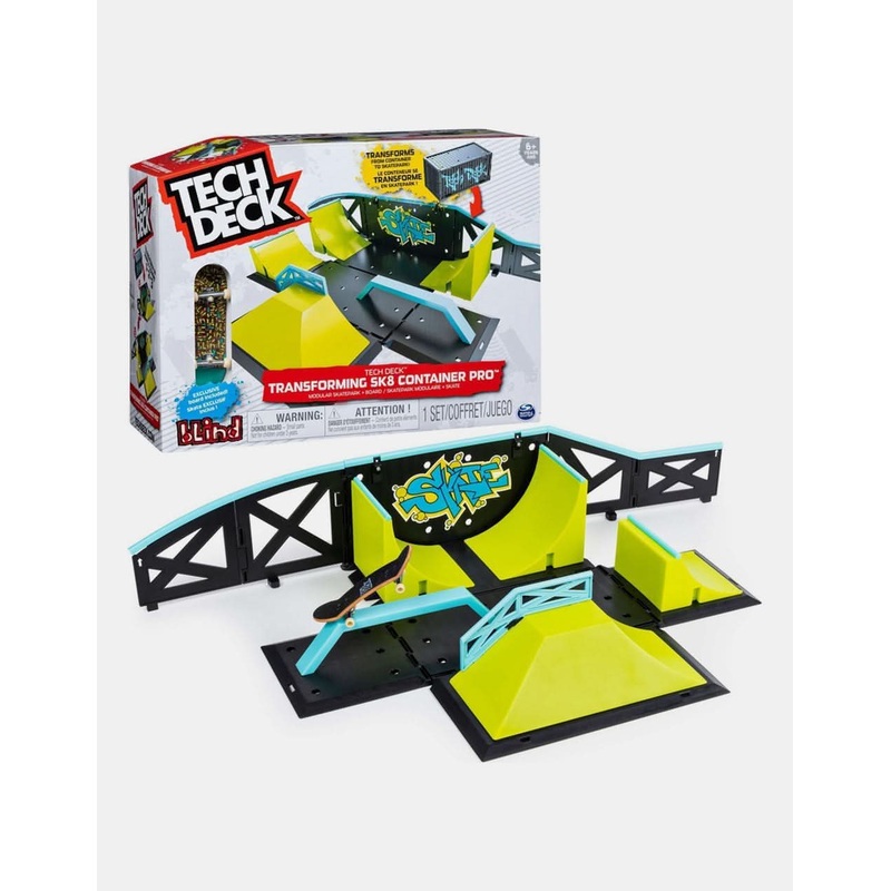 Tech Deck Fingerboard Transforming SK8 Container Pro