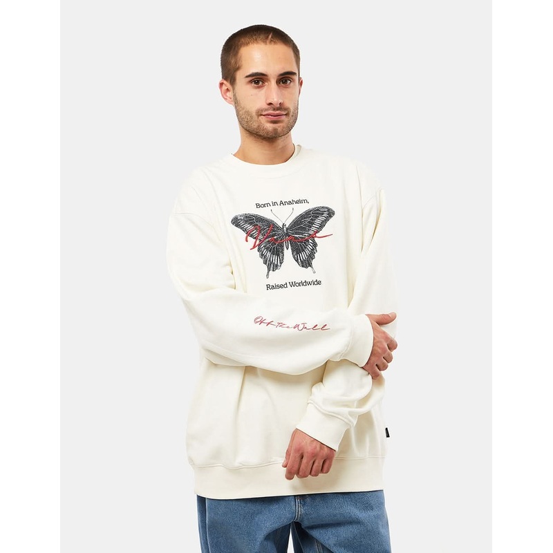 Vans Born In Anaheim Loose Crew – Marshmallow