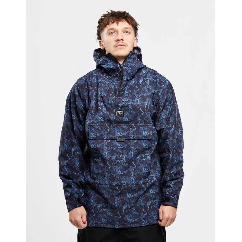 Brethren Access Anorak Snowboard Jacket – Crypto Camo