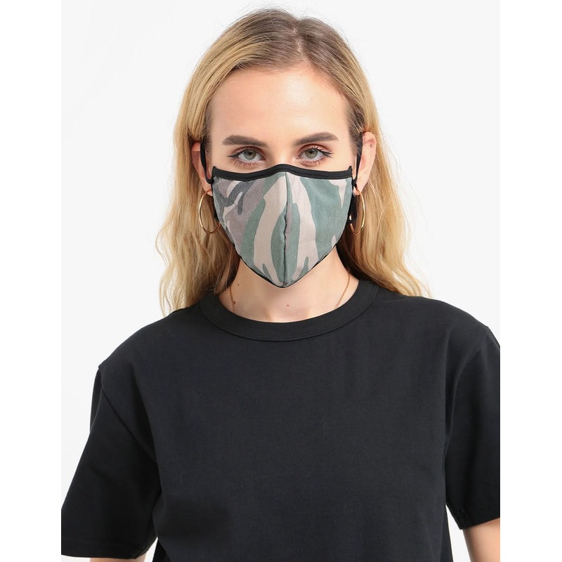 Brixton Antimicrobial Face Mask – Camo